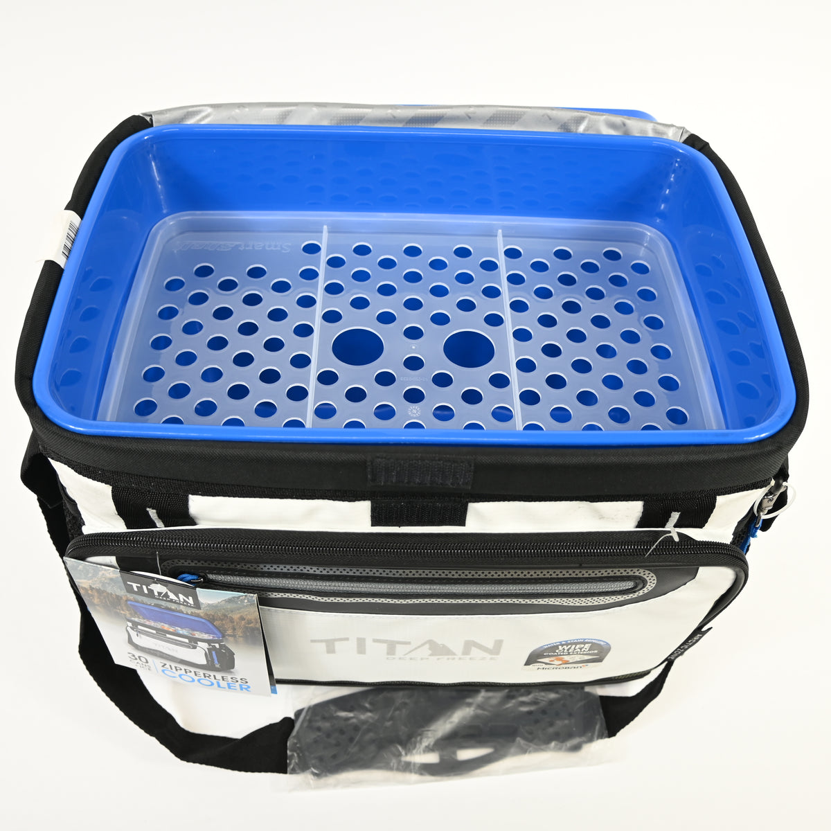 Arctic Zone Titan Deep Freeze Zipperless Hardbody Cooler - White (30 Can)