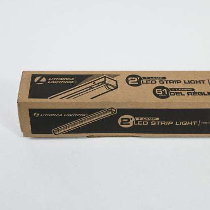 Lithonia Lighting 2' LED Light Fixture 120V 4000K Cool White MNSL L23 1LL - New
