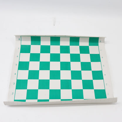 Portable Chess Set Folding Roll Up Travel Board Game with Storage Bag - Grade A