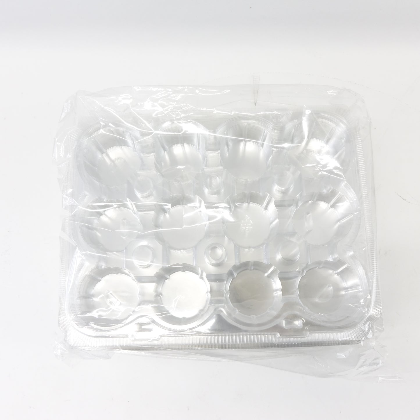 Cupcake Containers Holder - 12 Counts x 16 Sets Stackable Cupcake Boxes Carrier