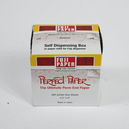 Fuji Perfect Paper Ultimate Perm End Papers, 500 Sheets Hair Salon