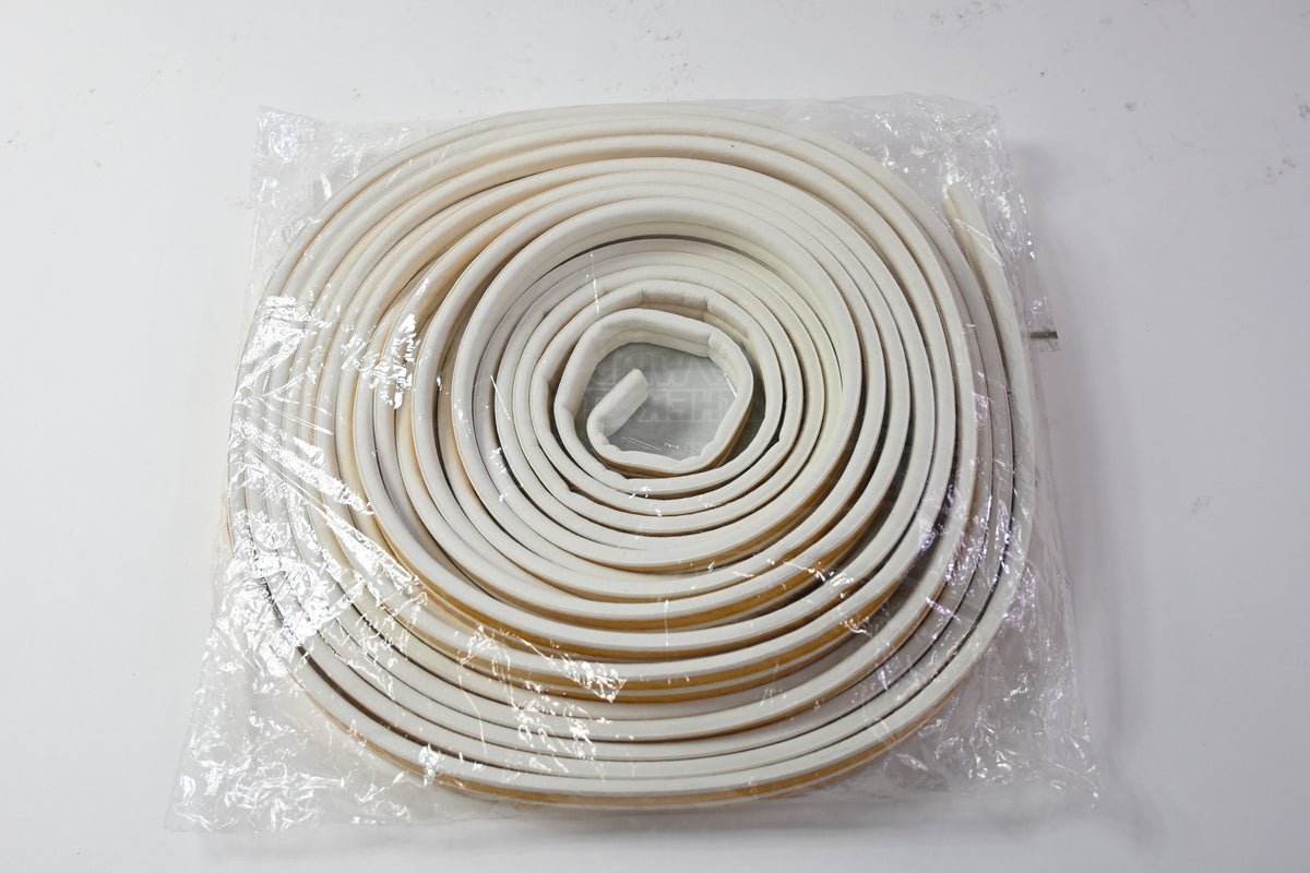 HEA!YO Door/Window Weather Stripping Brown, White, 33ft x 2 rolls