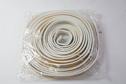 HEA!YO Door/Window Weather Stripping Brown, White, 33ft x 2 rolls