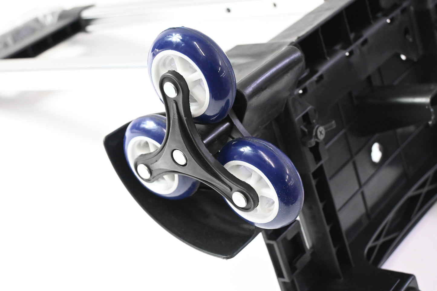 Black Fashion Sports Rolling Backpack with Wheels for Elementary School Students