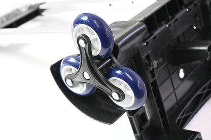 Black Fashion Sports Rolling Backpack with Wheels for Elementary School Students