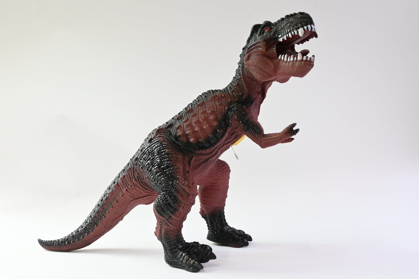 Big Tyrannosaurus Rex Dinosaur Toy Large Sound Figure Realistic Brown Black 21"