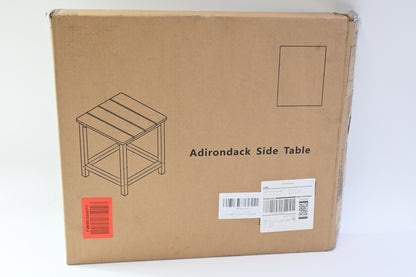 Adirondack Side Table, Espresso Color Finish