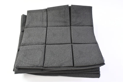 Acoustic Panels NRC Sound Proof Padding Foam, Dark Grey, 40 Panels