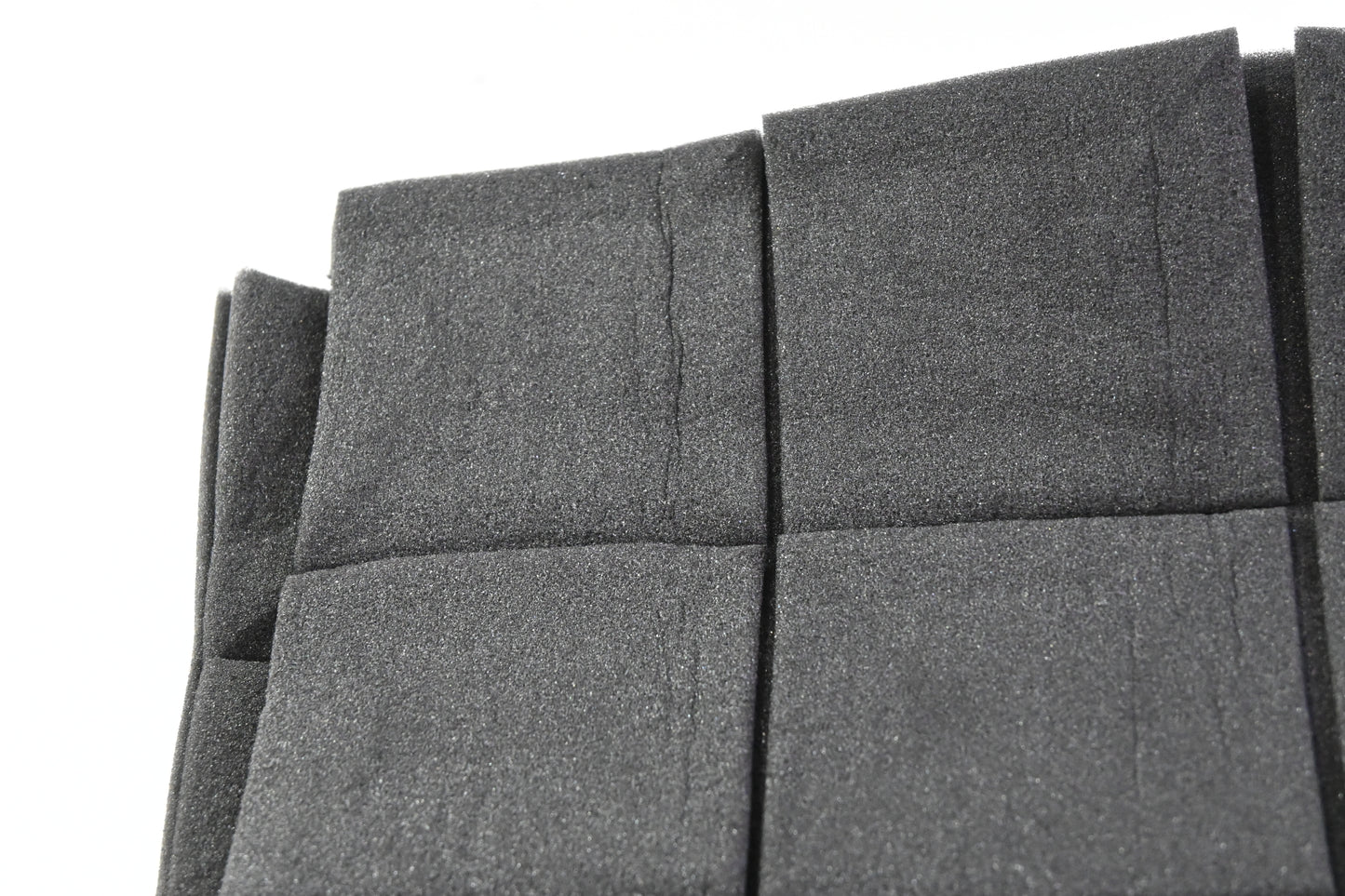 Acoustic Panels NRC Sound Proof Padding Foam, Dark Grey, 40 Panels