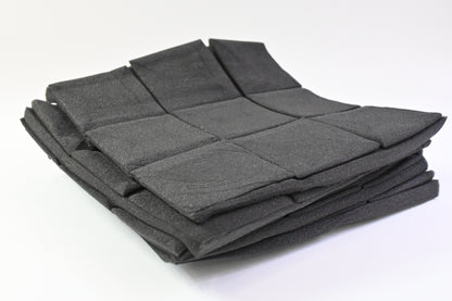 Acoustic Panels NRC Sound Proof Padding Foam, Dark Grey, 40 Panels