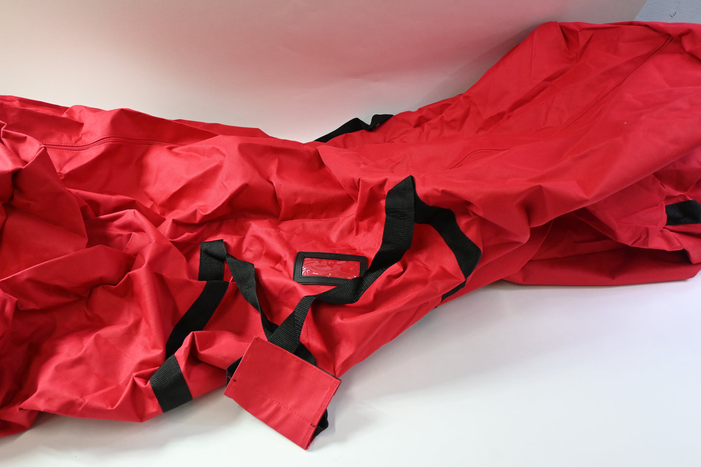Winpull Rolling Christmas Tree Storage Bag for 9' Tree 600D Waterproof Red
