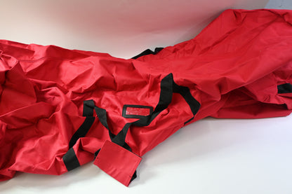 Winpull Rolling Christmas Tree Storage Bag for 9' Tree 600D Waterproof Red