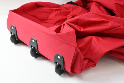Winpull Rolling Christmas Tree Storage Bag for 9' Tree 600D Waterproof Red