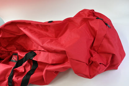 Winpull Rolling Christmas Tree Storage Bag for 9' Tree 600D Waterproof Red
