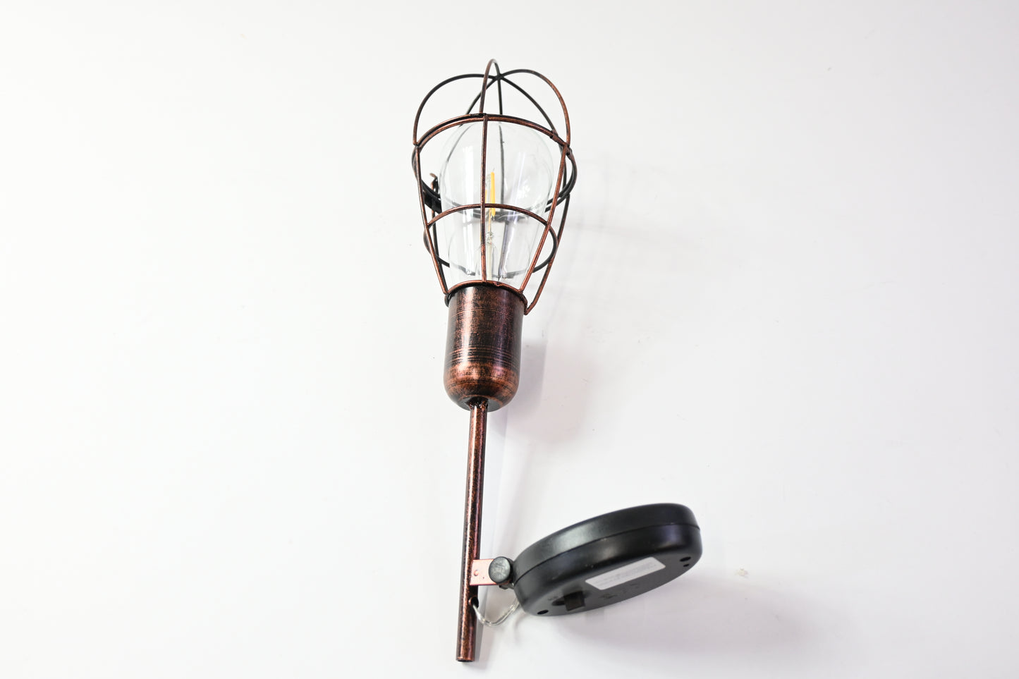OUtdoor Walkway/Sidewalk Solar Powered Light, Rustic Style Metal - Grade A
