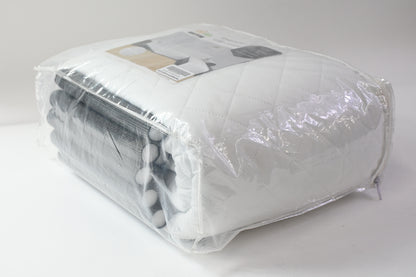 Easy-Going L Shape Sofa Slipcover Sectional Couch Cover Reversible XL White