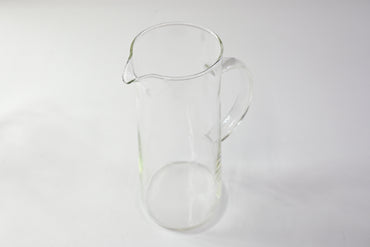 2 Glass Pitchers with Lid and Handle, 1.5L Beverage Server - Open Box