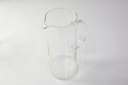 2 Glass Pitchers with Lid and Handle, 1.5L Beverage Server - Open Box