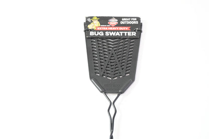 Enoz Extra Heavy Duty Fly Swatter Steel Handle Rubber Flapper Precision Made