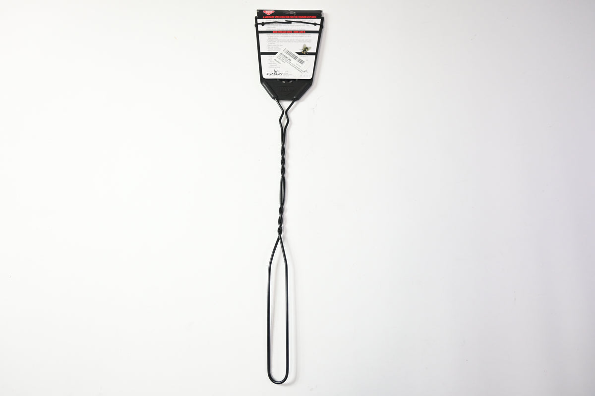 Enoz Extra Heavy Duty Fly Swatter Steel Handle Rubber Flapper Precision Made