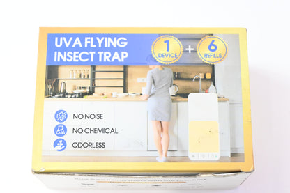 UVA Flying Insect Trap, No Noise, No Chemical, Odorless