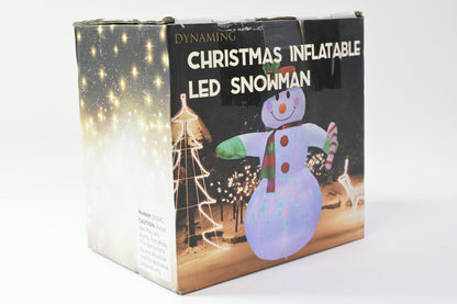 Dynaming 6FT Christmas Inflatable LED Snowman, WInter, Seasonal, Outdoor, Yard