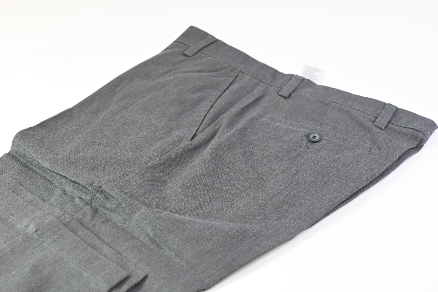 DOCKERS Easy Khaki D2 Straight Fit Trousers Dark Grey 33 32