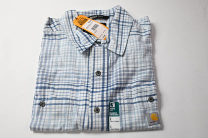Carhartt Men's 106139 Rugged Flex Relaxed Fit Lightweight Short Sleeve, Large