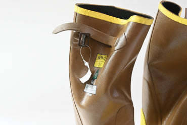 16" Moss Green Heavy Duty Ranger Steel Toe Metatarsal Guard Work Boots, Size 10
