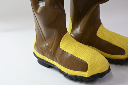 16" Moss Green Heavy Duty Ranger Steel Toe Metatarsal Guard Work Boots, Size 10