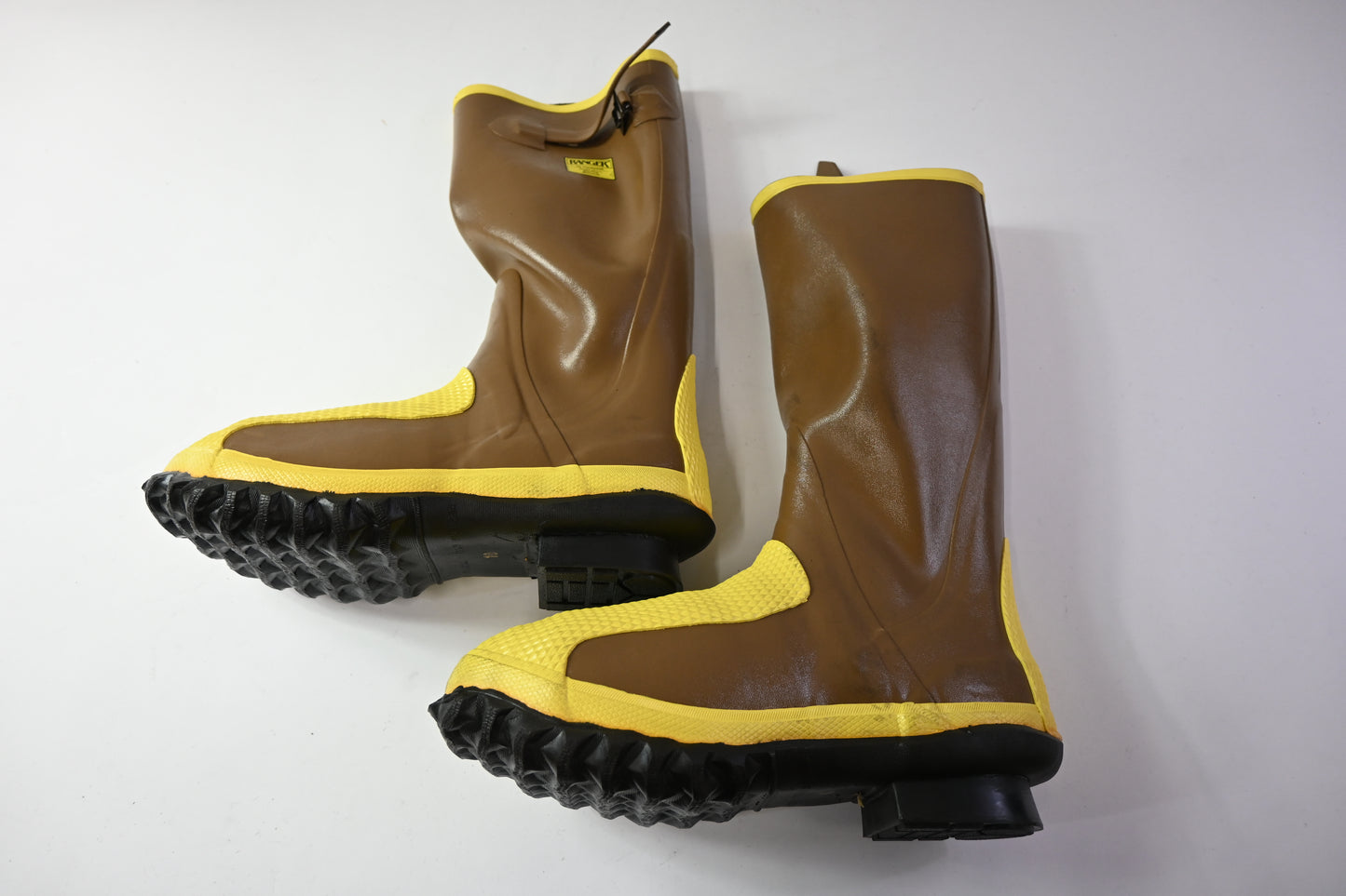 16" Moss Green Heavy Duty Ranger Steel Toe Metatarsal Guard Work Boots, Size 10