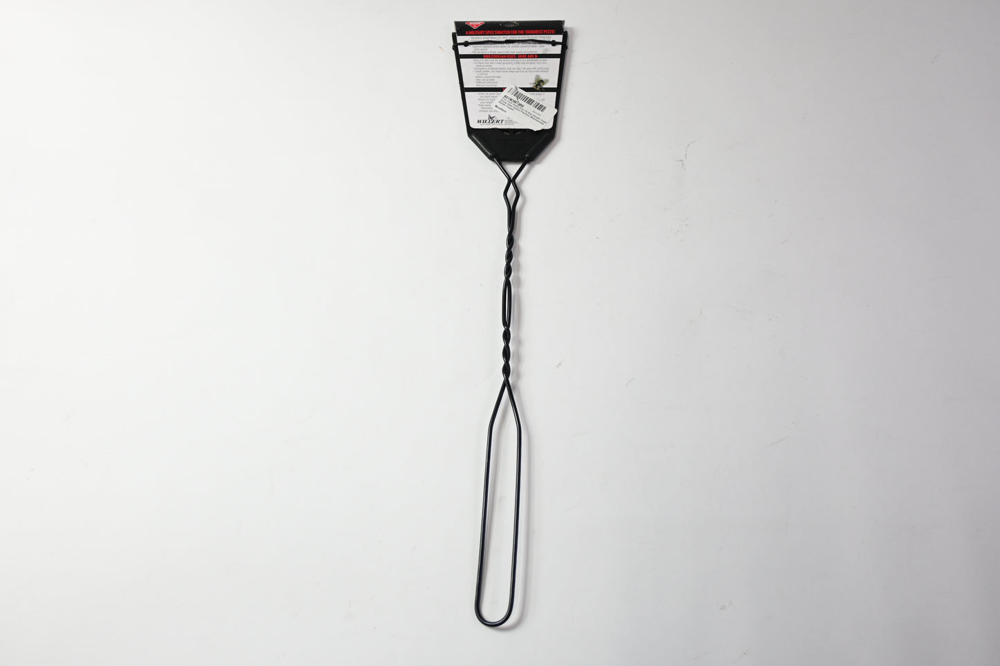 Enoz Extra Heavy Duty Fly Swatter Steel Handle Rubber Flapper Precision Made