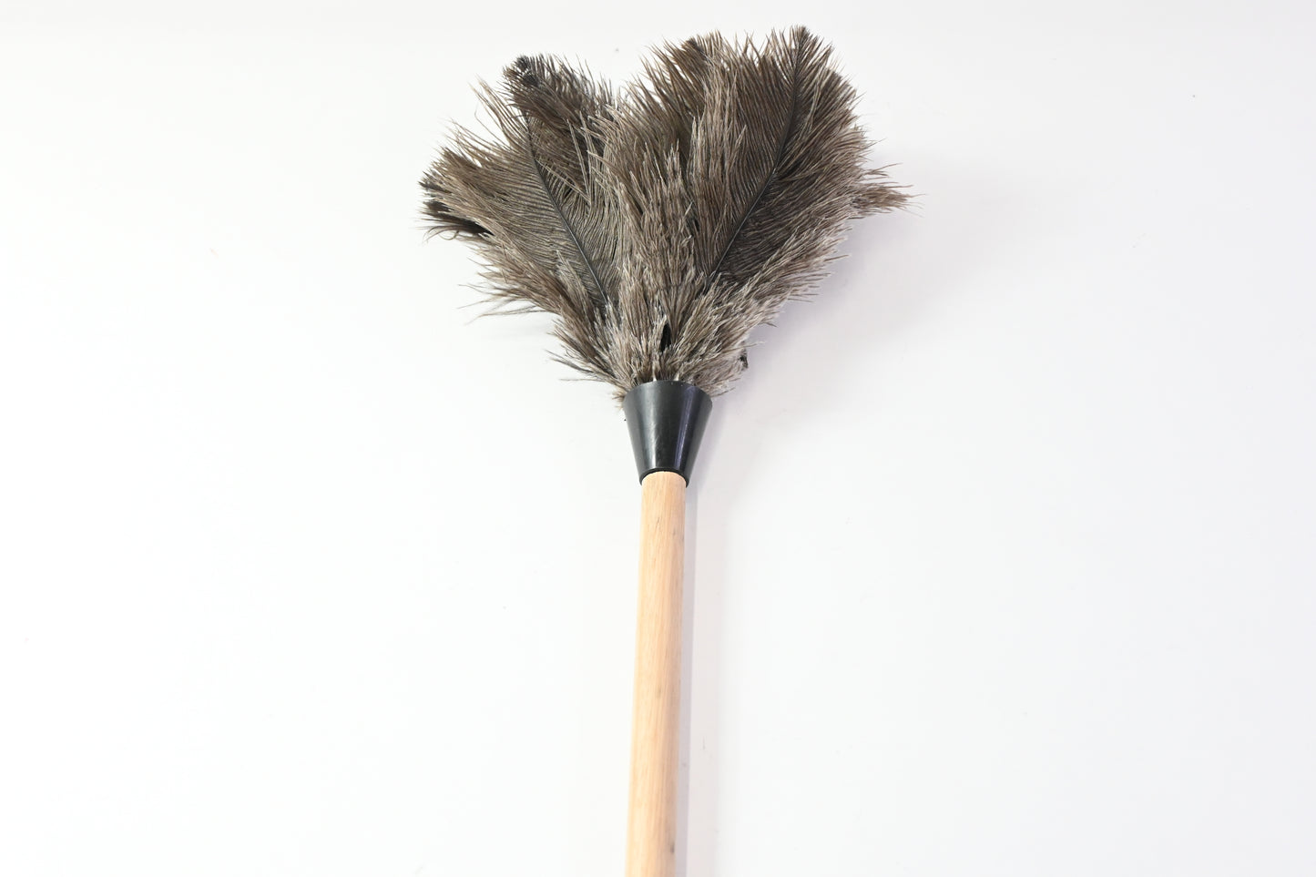 Fuller Brush Ostrich Feather Duster Long Handle Blinds Fans TV Cobweb Dust - New