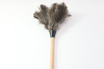 Fuller Brush Ostrich Feather Duster Long Handle Blinds Fans TV Cobweb Dust - New