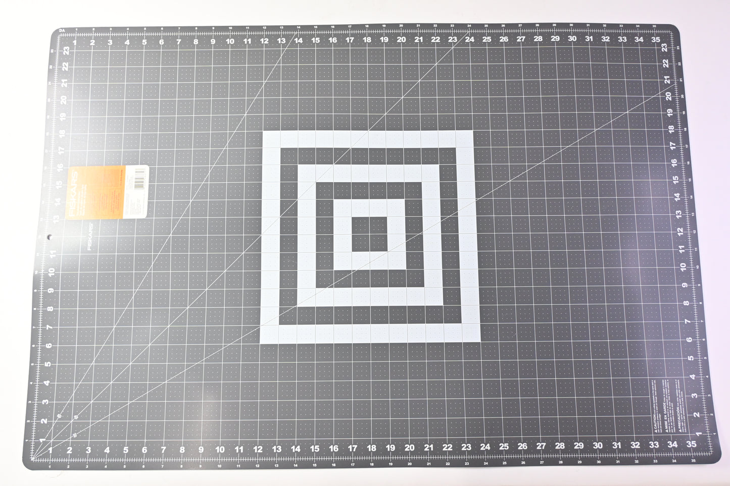 Fiskars Self Healing Cutting Mat for Quilting, Arts and Crafts, 24 - New
