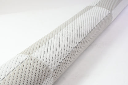Outdoor Plastic Rug for Outside, Waterproof, Easy Clean, White/Grey/Tan