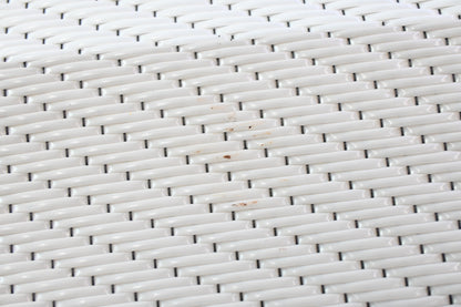 Outdoor Plastic Rug for Outside, Waterproof, Easy Clean, White/Grey/Tan