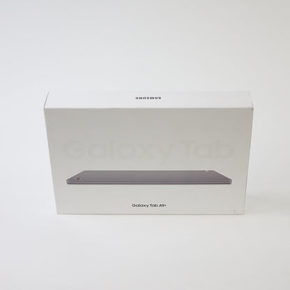 SAMSUNG Galaxy Tab A9+ (Silver) 64GB 10.9” + Galaxy Tab A9+ Book Cover (Blue)