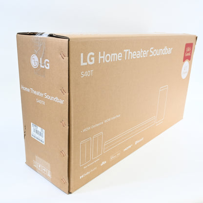 LG S40TR Home Theater Soundbar 4.1 Channel Dolby Audio w Rear Speakers
