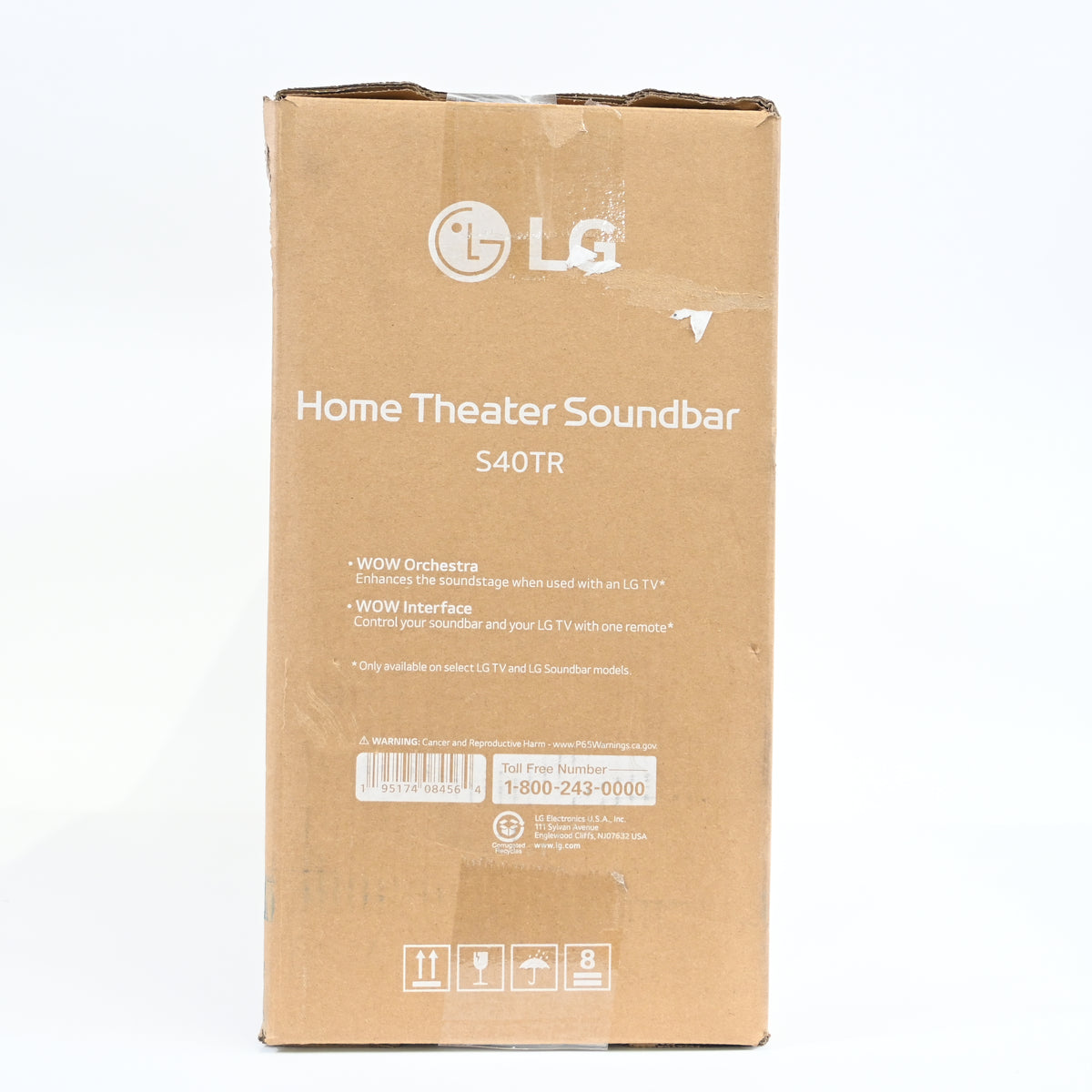 LG S40TR Home Theater Soundbar 4.1 Channel Dolby Audio w Rear Speakers