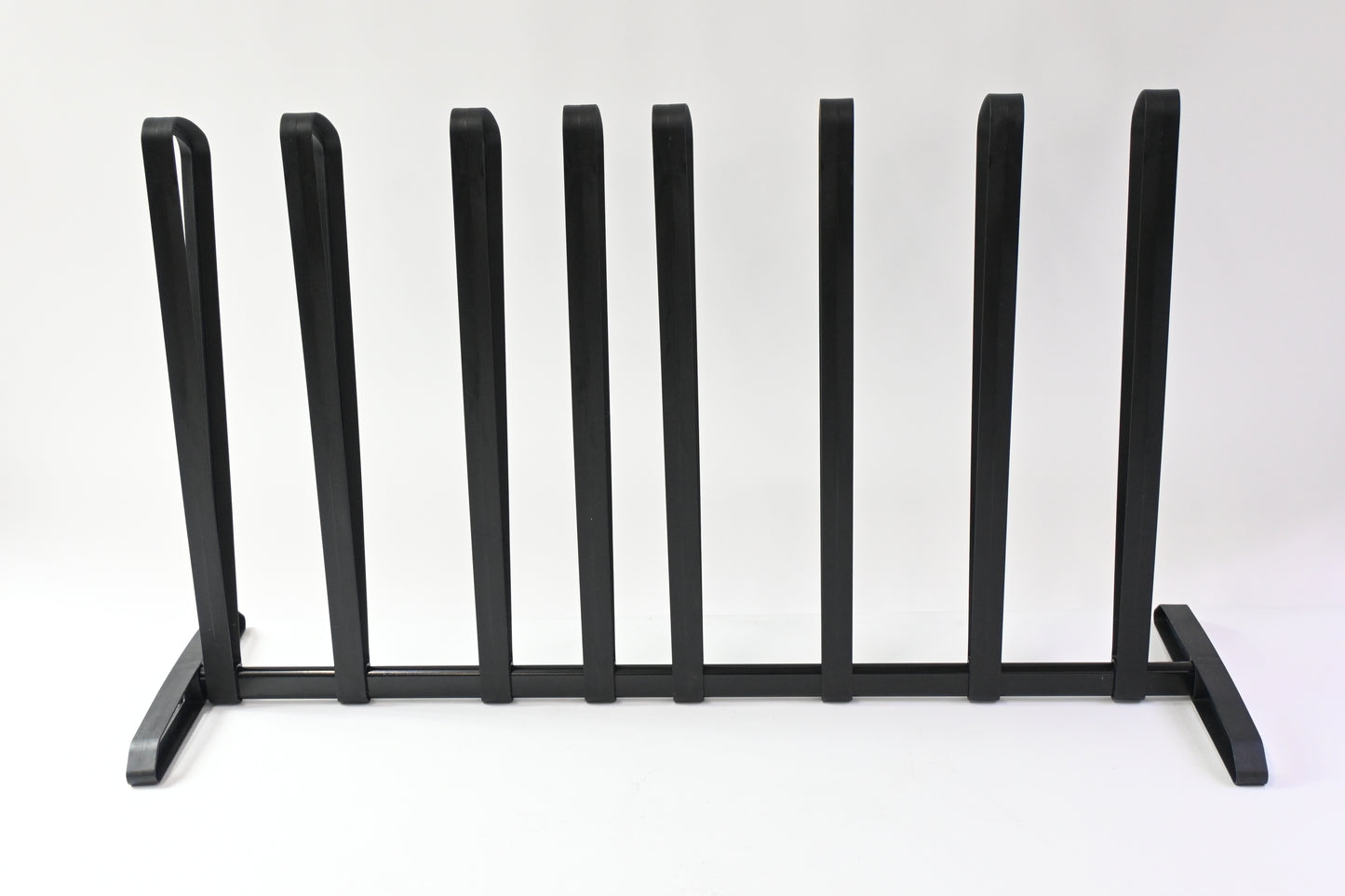 Yescom 4 Pairs Black Metal & Plastic Boot Rack 17.1 Inch Tall