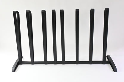 Yescom 4 Pairs Black Metal & Plastic Boot Rack 17.1 Inch Tall