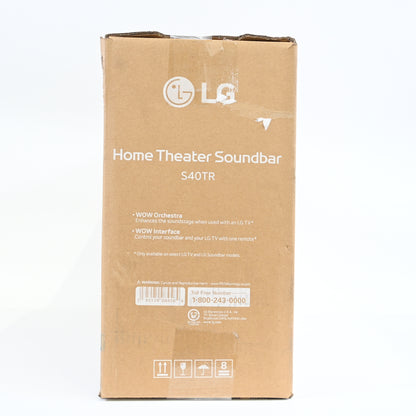 LG S40TR Home Theater Soundbar 4.1 Channel Dolby Audio w Rear Speakers