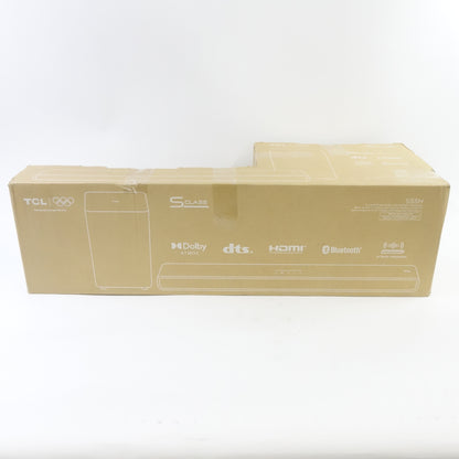 TCL S55H 2.1 Sound Bar Wireless Subwoofer Dolby Atmos DTS 220W Bluetooth