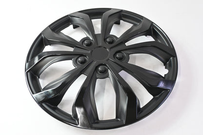 Pilot Automotive WH553-16GB-B 16" Spyder Gunmetal Grey & Black Hubcap - Set Of 4