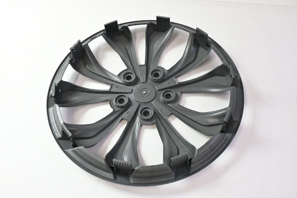 Pilot Automotive WH553-16GB-B 16" Spyder Gunmetal Grey & Black Hubcap - Set Of 4