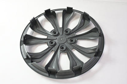 Pilot Automotive WH553-16GB-B 16" Spyder Gunmetal Grey & Black Hubcap - Set Of 4