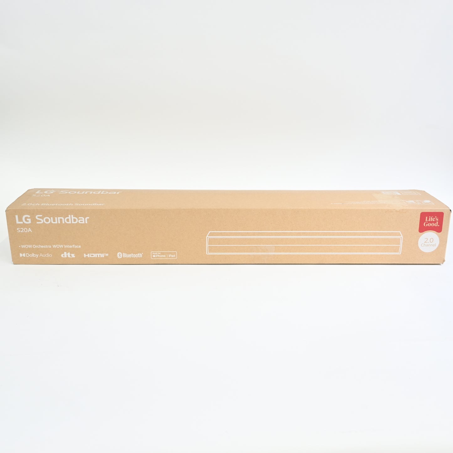 S20A LG Soundbar for TV with Dolby Audio™ 2.0 channel - Grade B