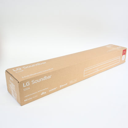 S20A LG Soundbar for TV with Dolby Audio™ 2.0 channel - Grade B