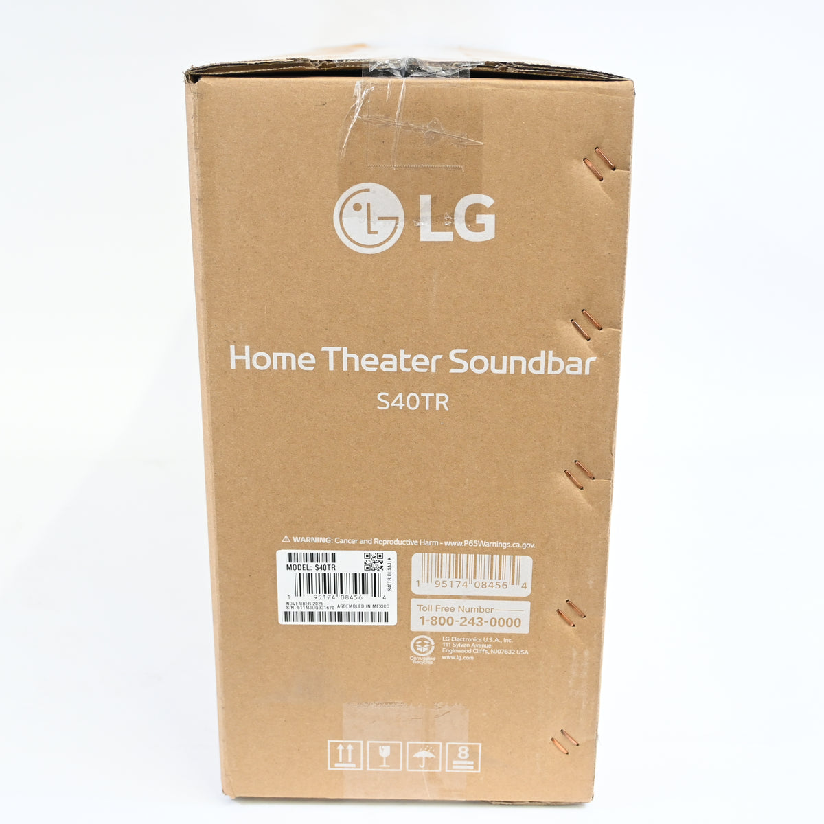LG S40TR Home Theater Soundbar 4.1 Channel Dolby Audio w Rear Speakers - Grade B